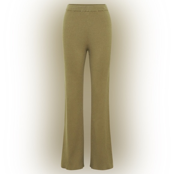 Meshki Jovie Knit Pants - Olive (Small) NWT - Picture 7 of 7